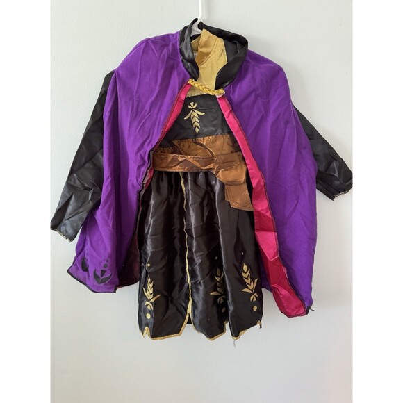Disney Frozen Anna Costume with Cloak Size 4-6X‎ - Picture 1 of 4
